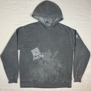 Vtg Hootie & The Blowfish Sugar Ray Band Tour Hoodie Sz Medium Y2K Overdyed C4